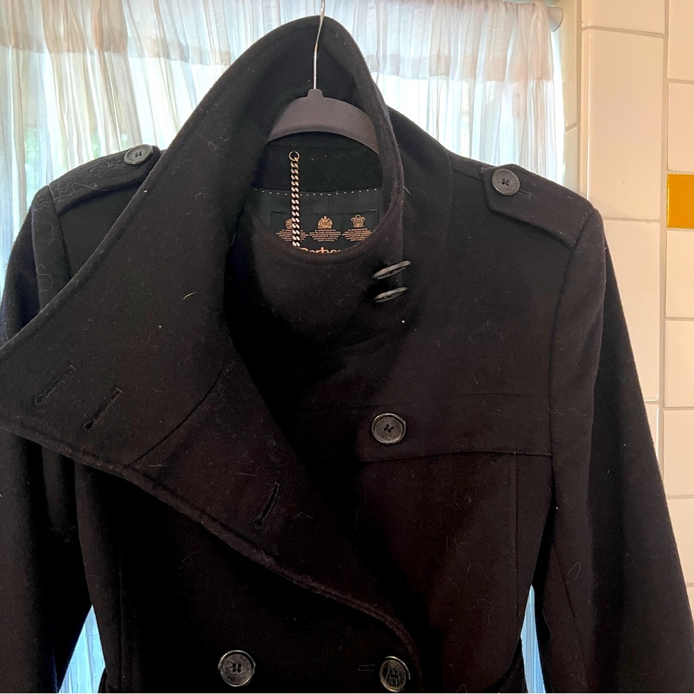 Barbour Womens Pea Coat size 4 in US size 8 EU